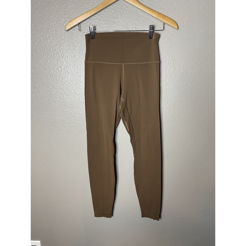 Lululemon Align HR Pant 28" Leggings DUCL Dusty Clay Size 6 - Picture 2 of 5